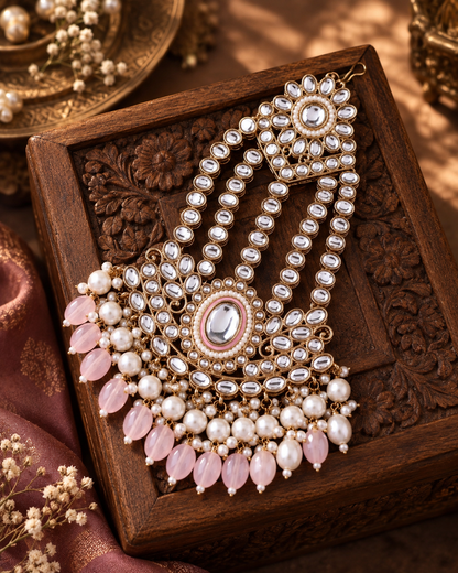 Blush Gurkeerat Passa / Side Jhumar