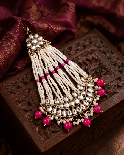 Pink Ahsan Passa / Side Jhumar