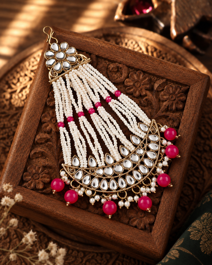 Pink Ahsan Passa / Side Jhumar