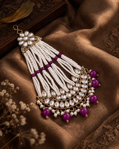 Purple Ahsan Passa / Side Jhumar