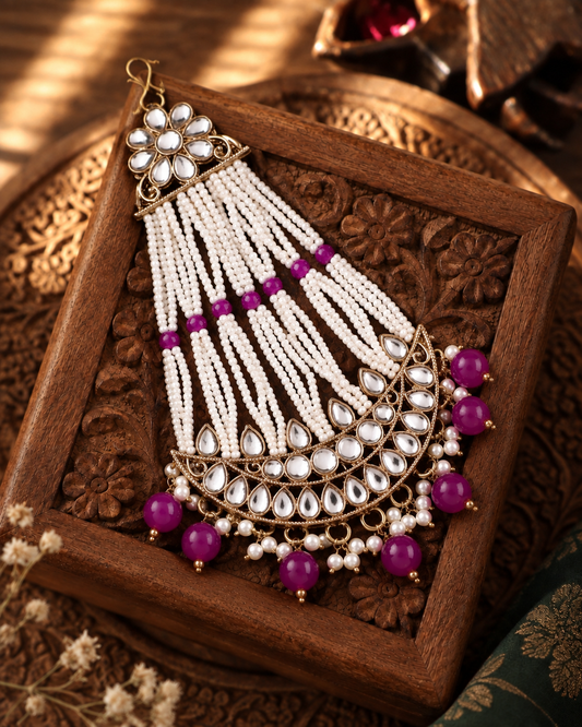 Purple Ahsan Passa / Side Jhumar