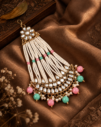 Pastel Ahsan Passa / Side Jhumar