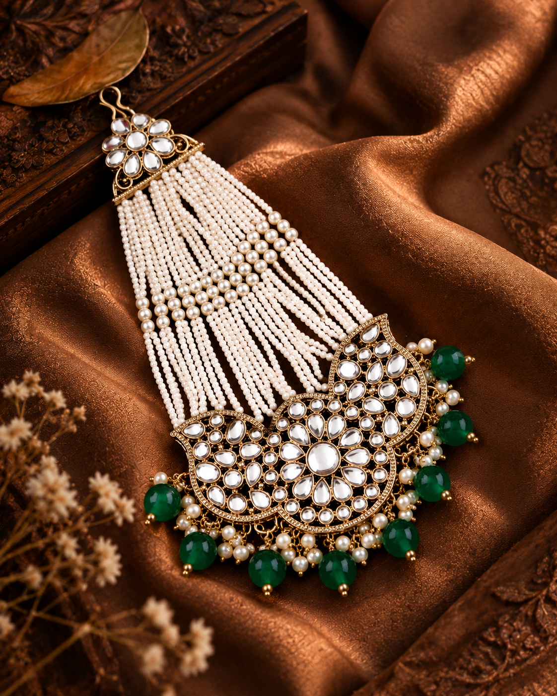 Green Sajid Passa / Side Jhumar
