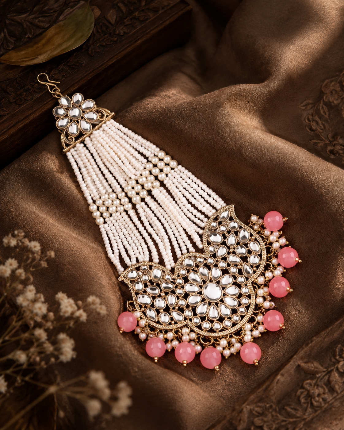 Blush Sajid Passa / Side Jhumar