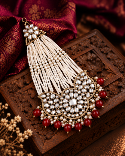 Red Sajid Passa / Side Jhumar