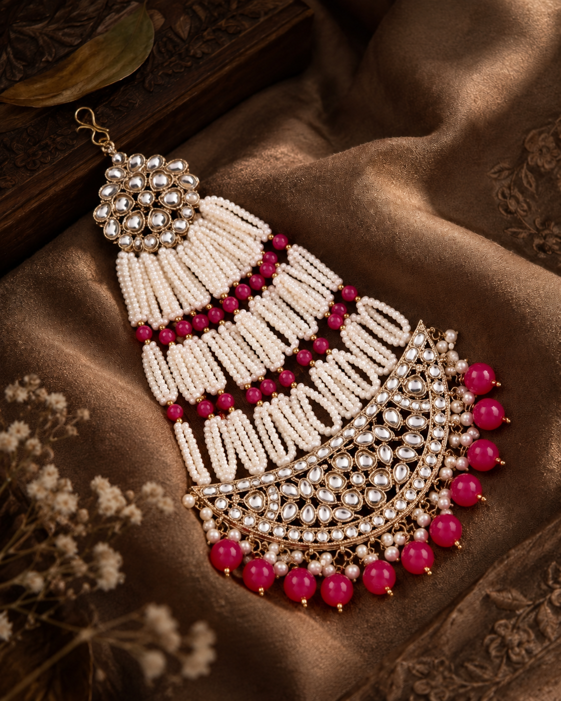 Pink Ibrahim Passa / Side Jhumar