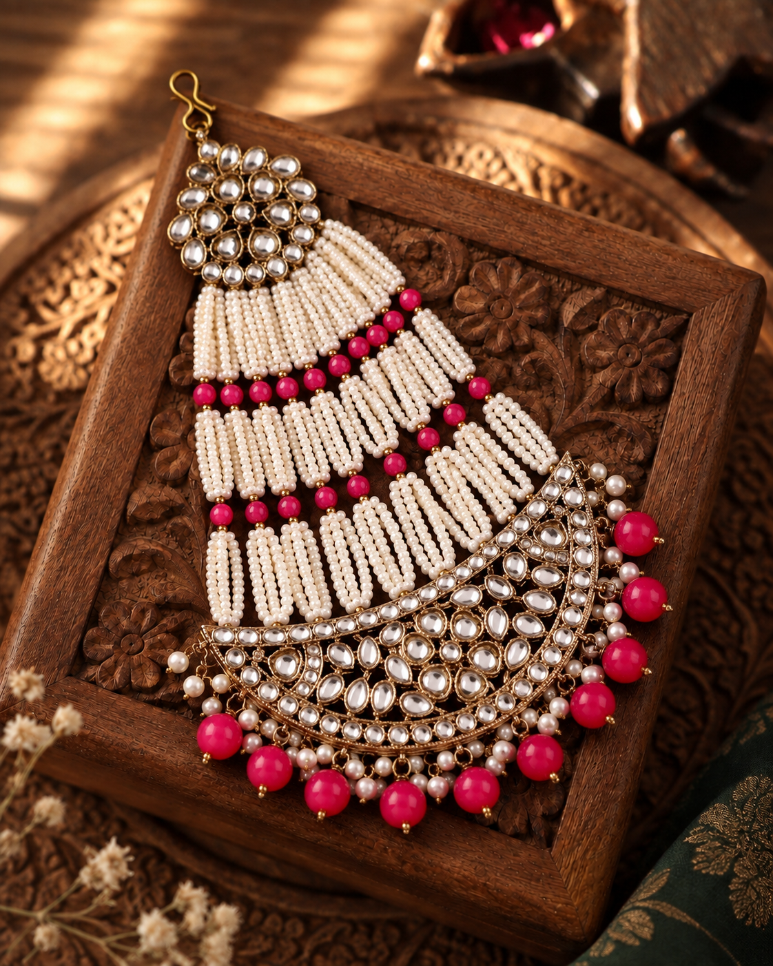 Pink Ibrahim Passa / Side Jhumar
