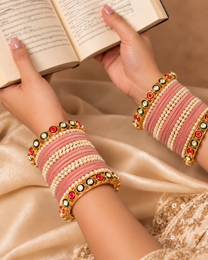 Seeta Rajwada Bangle Set - Both Hand