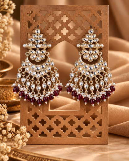 Plum Aadrika Chandbali