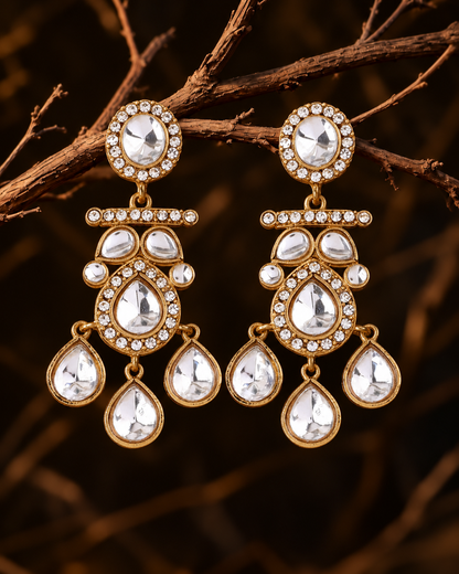 Jane Indo Western Earrings