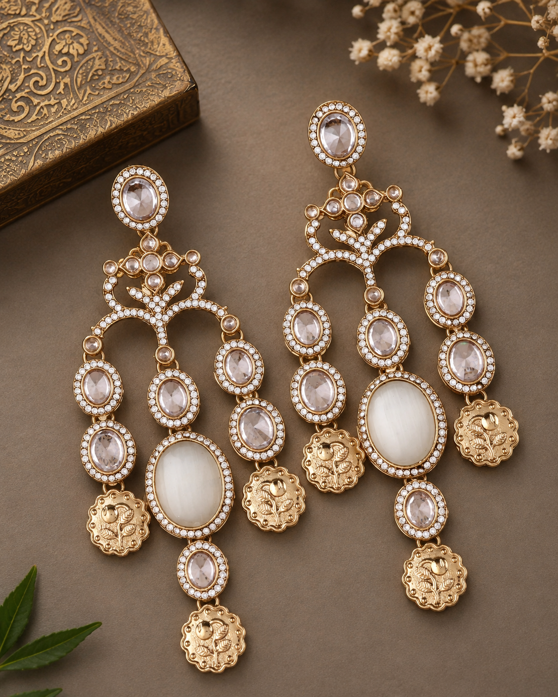 Ivory Kiara Designer Earring