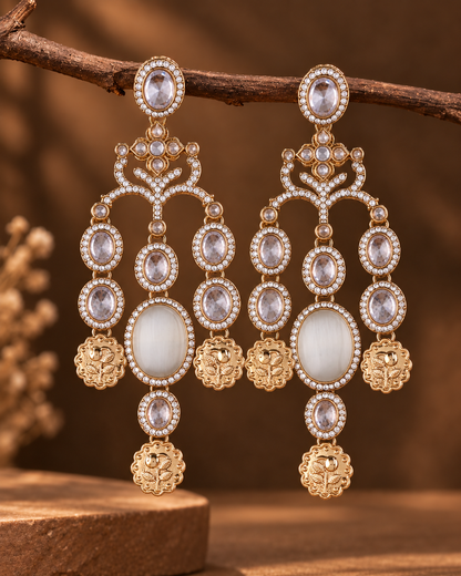 Ivory Kiara Designer Earring
