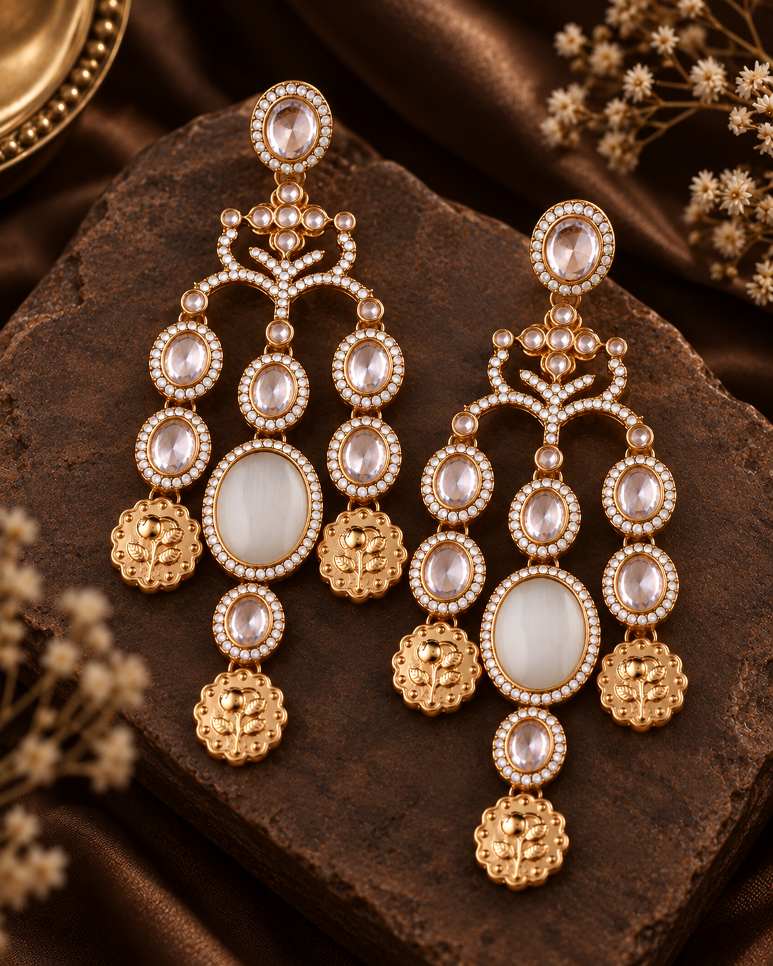 Ivory Kiara Designer Earring