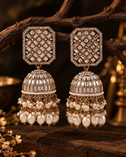 Pearl Rayma Jhumka