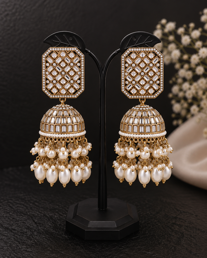 Pearl Rayma Jhumka