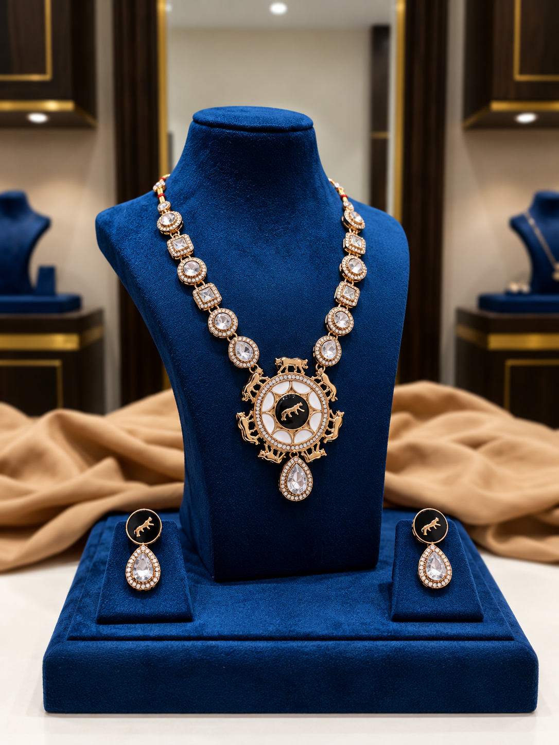 Sabya Necklace Set with Earring