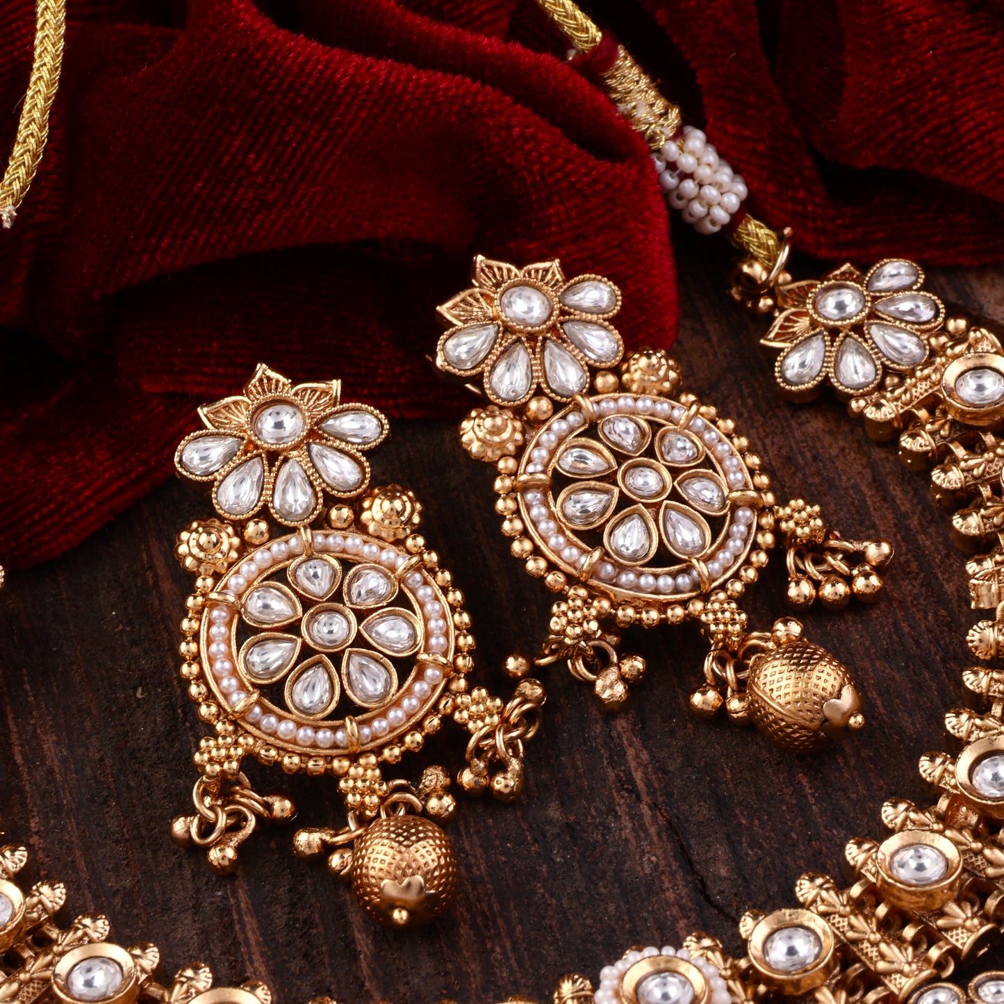 Sita Rajwada Necklace Set with Earring