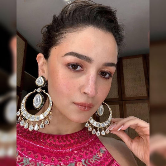 Alia Bhatt Diwali Party Inspired Chandbali