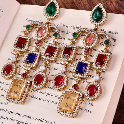 Multi Ankita 2.0 Bollywood Inspired Designer Earring