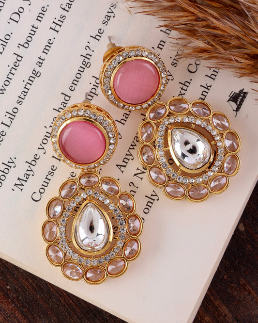 Blush Oshini Designer Earring