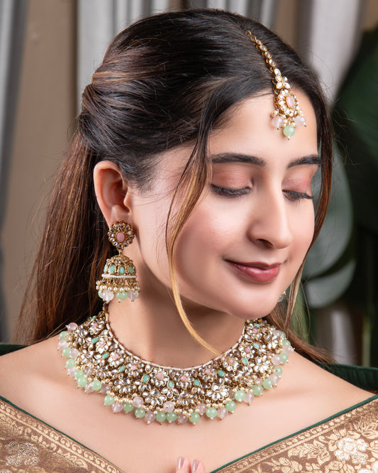 Pastel Maryam Necklace Set