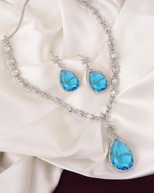 Turquoise Deepika Padukone Oscar Set