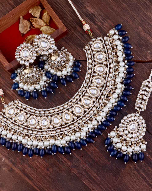 Blue Zaiba Necklace