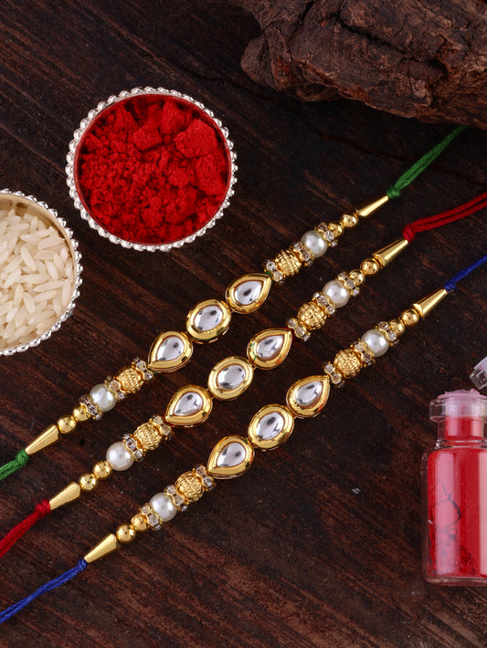 Mihit Rakhi with Tilak Set and Card