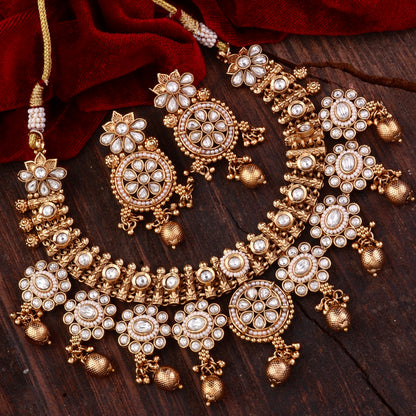 Sita Rajwada Necklace Set with Earring