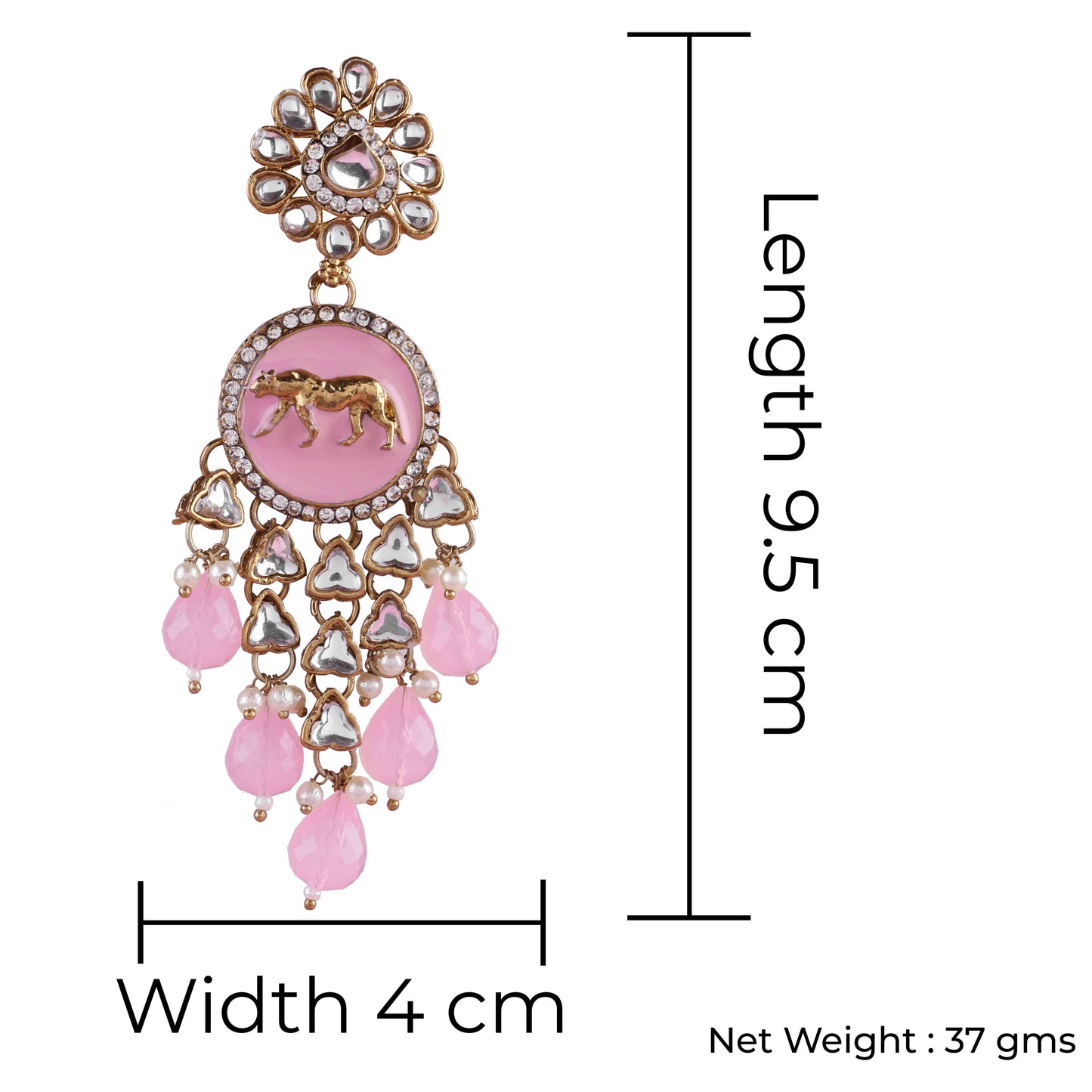 Blush Arnav Bollywood Inspired Designer Earring