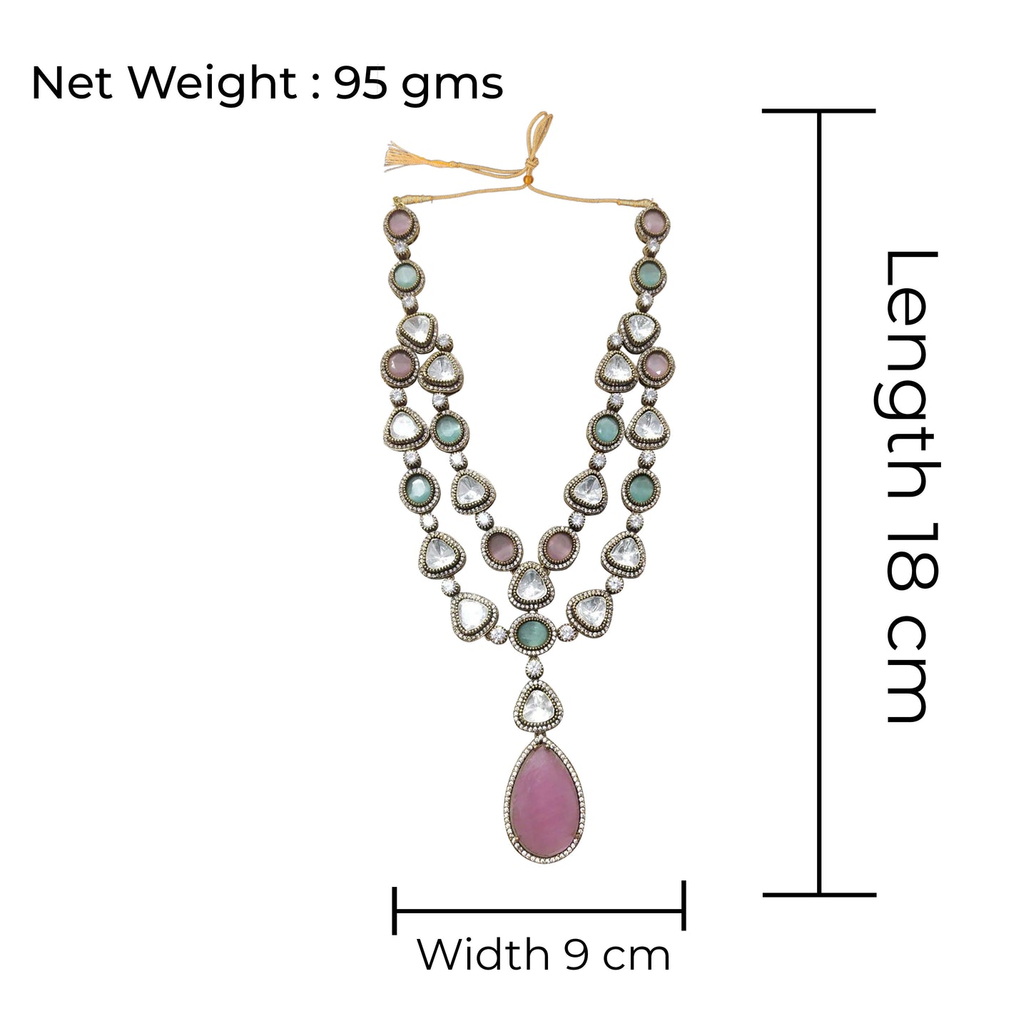 Pastel Ankush Necklace