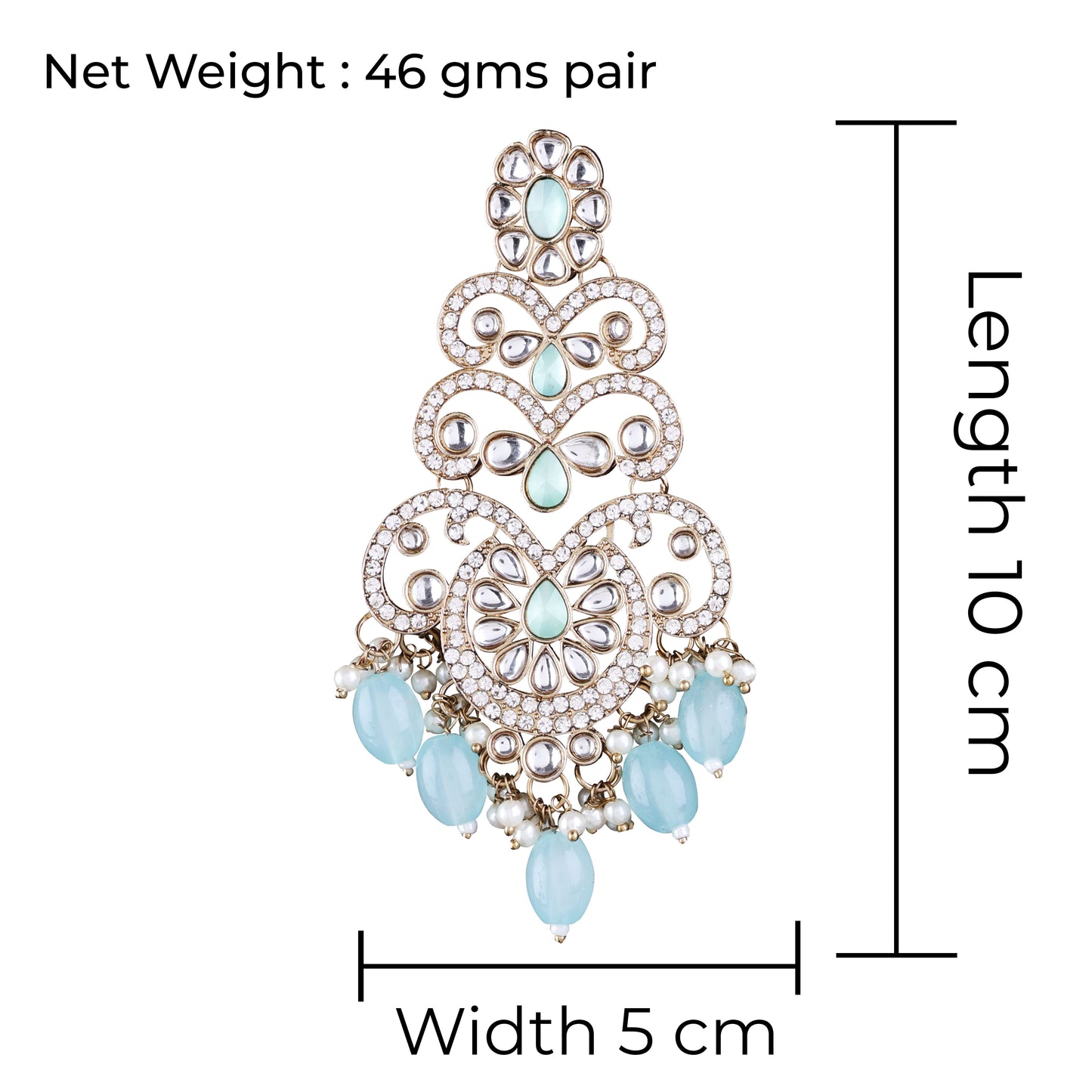 Turquoise Zayna Designer Earring