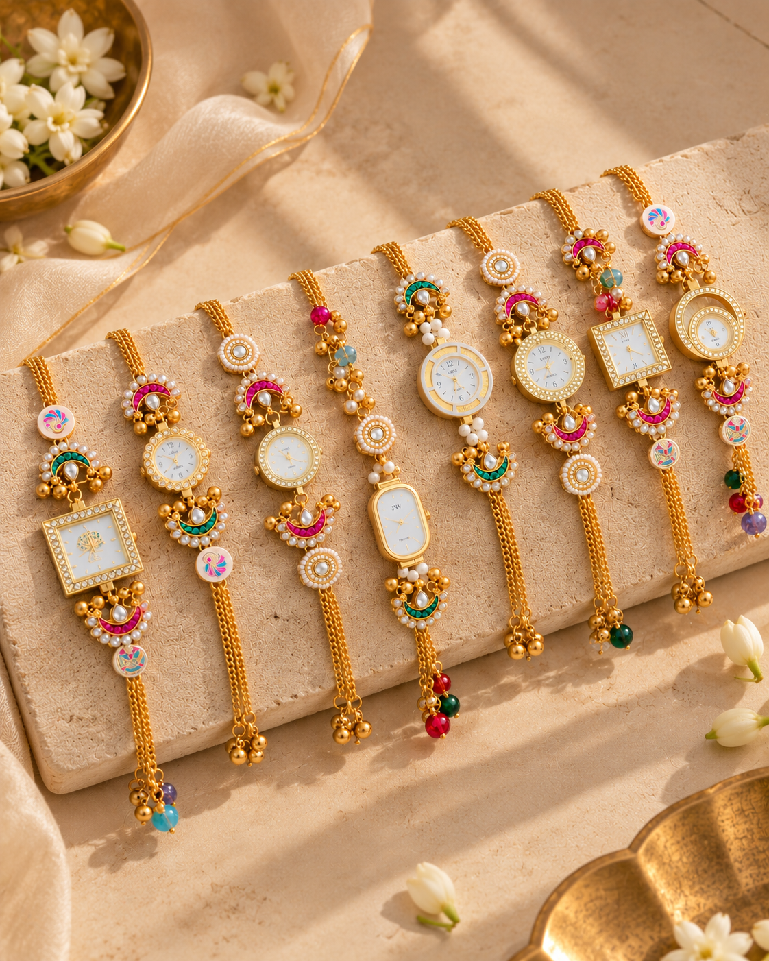 Pack of 100 - Kashmiri Watch for Wedding Favour & Gifts