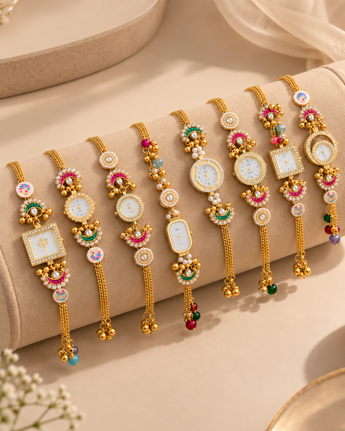 Pack of 100 - Kashmiri Watch for Wedding Favour & Gifts