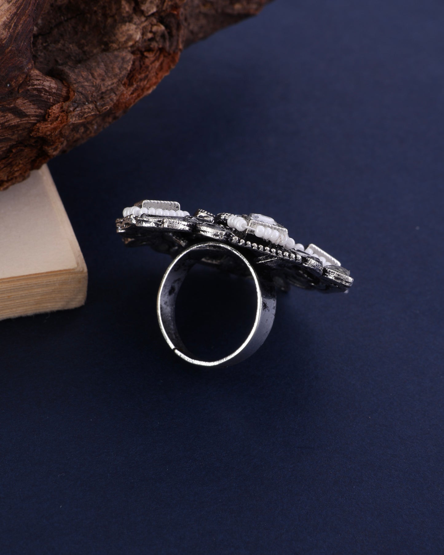 Keshav Boho Statement Ring