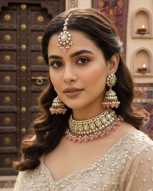 Blush Padmini Choker Set