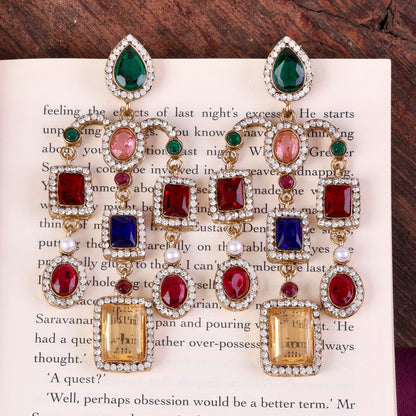 Multi Ankita 2.0 Bollywood Inspired Designer Earring