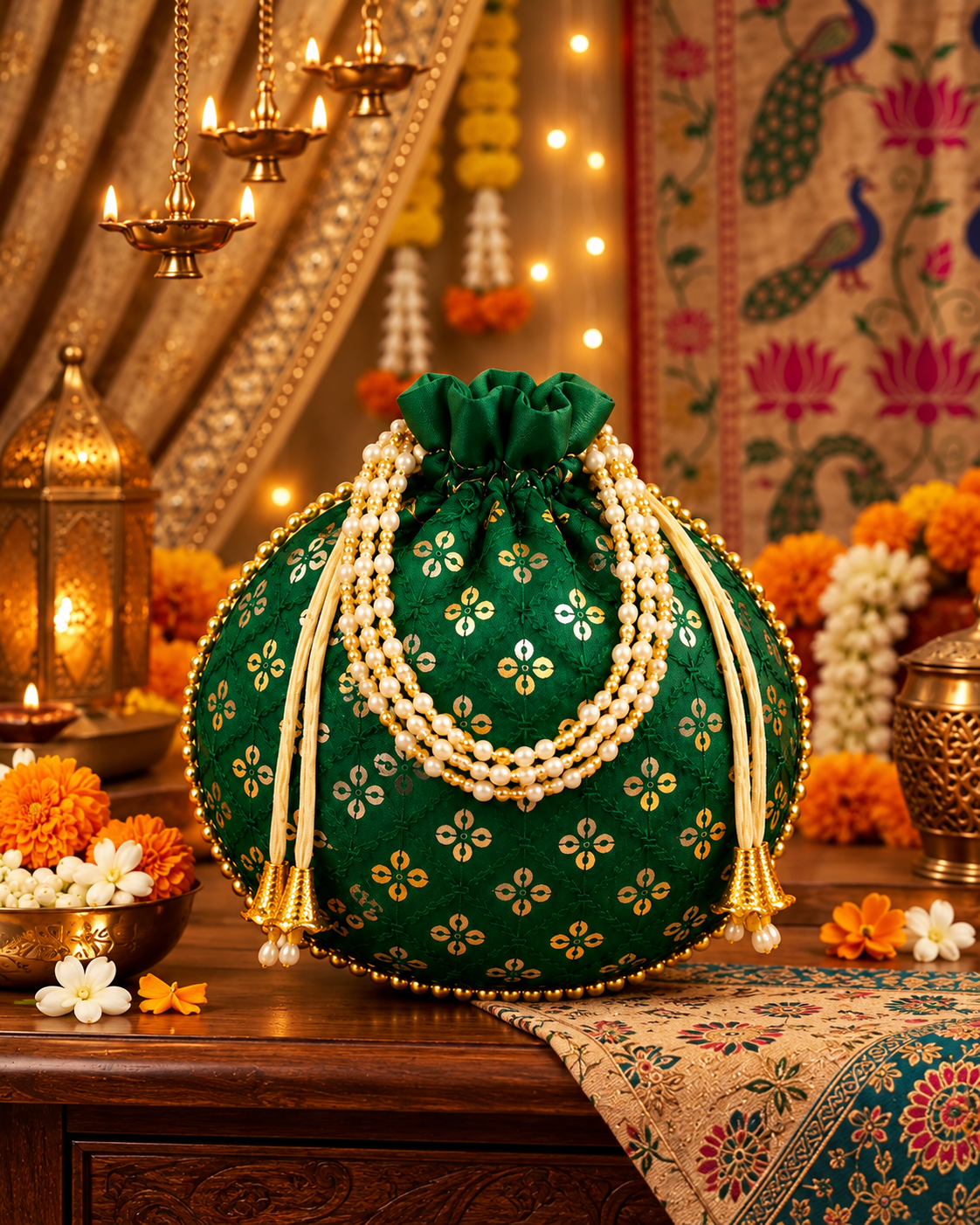 Gulbadan Ethnic Potli Bag