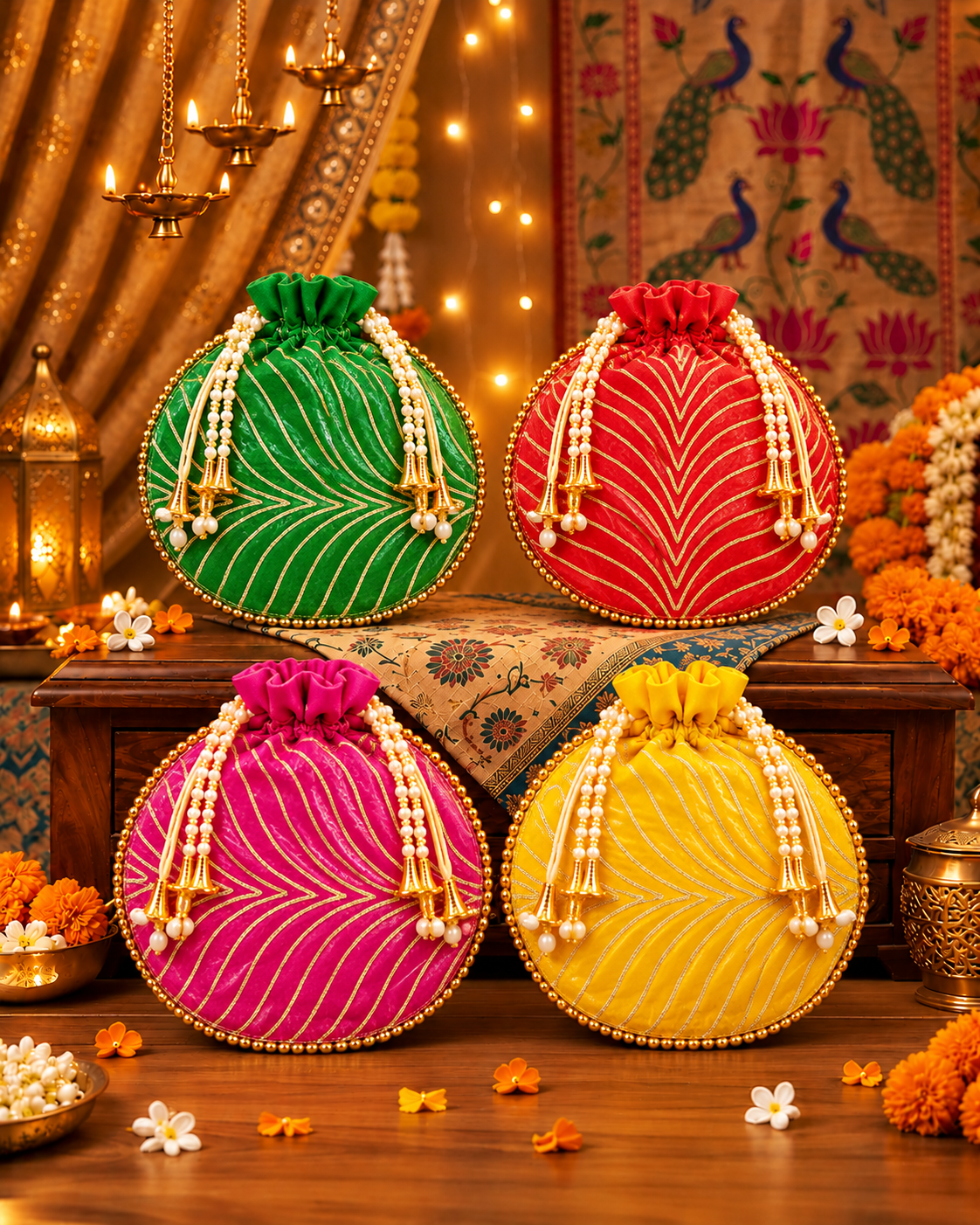 Mehrun Ethnic Potli Bag