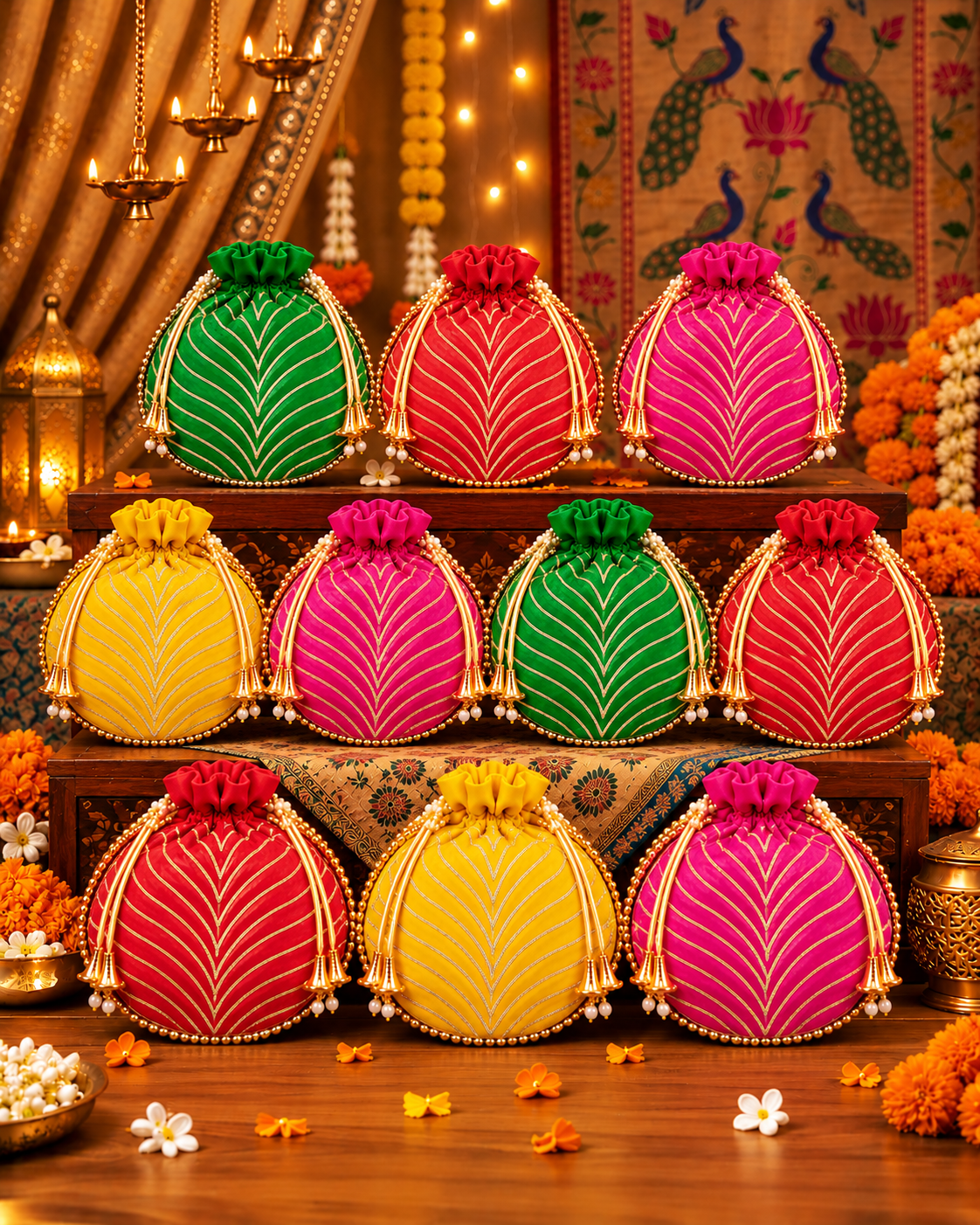 Mehrun Ethnic Potli Bag