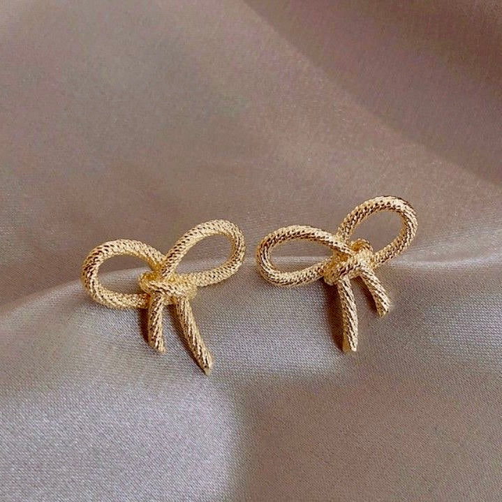 Cute Bow Knot Korean Quirky Earring