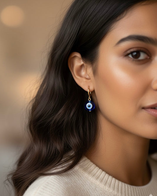 Daily wear Evil Eye Earring