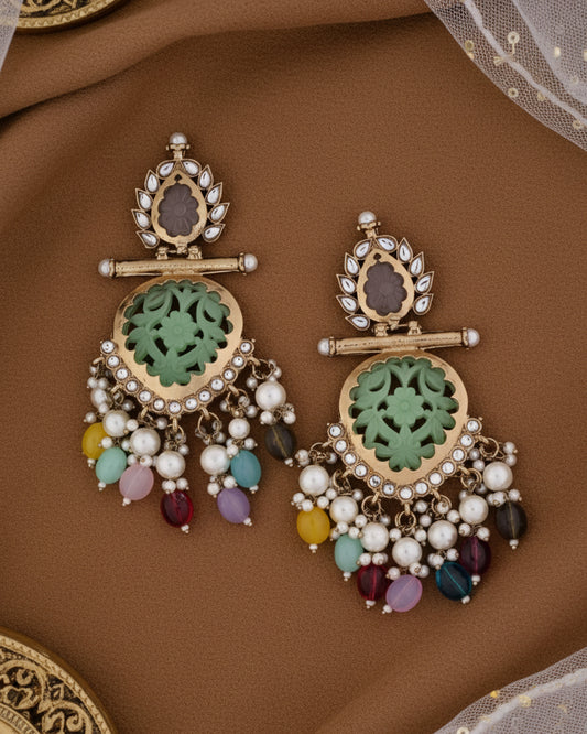 Mint Multi Sohum Chandbali