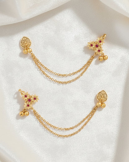 Shivika Designer Cuff Earring Brass Lookalike