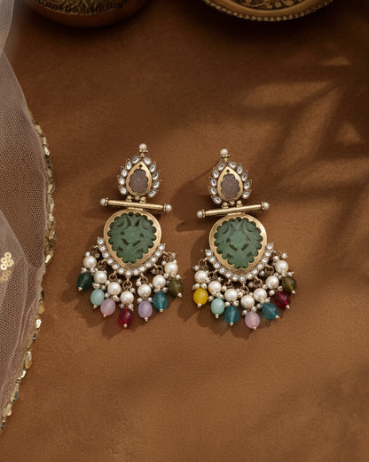 Mint Multi Sohum Chandbali