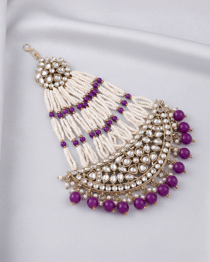 Purple Ibrahim Passa / Side Jhumar