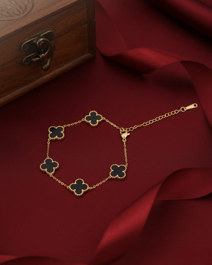 Black Yuna Anti Tarnish Bracelet