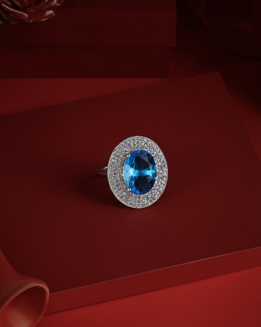 Blue Talia AD Ring
