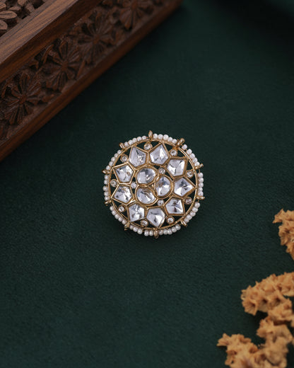Pearl Svara Ethnic Ring