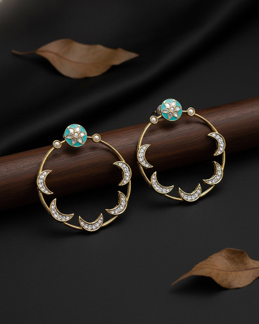 Turquoise Guri Earring